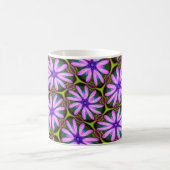 Lila Marguerite-Muster Kaffeetasse (Mittel)