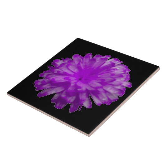 Lila Marigold Tile Fliese (Seite)