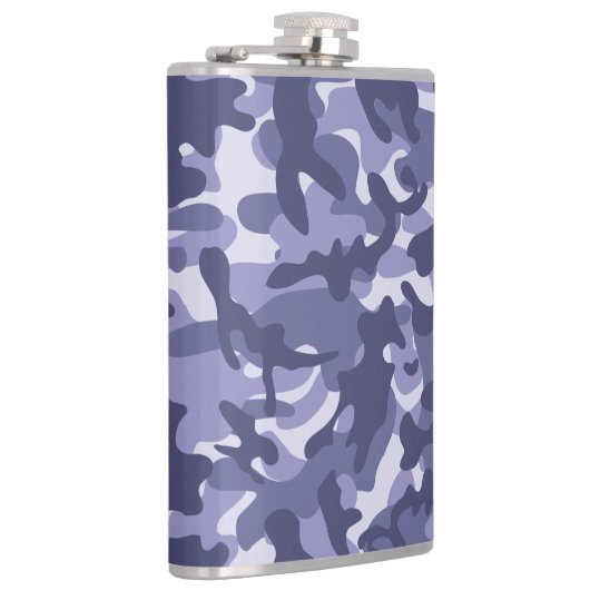 Lila Marine Camouflage Flachmann (Rechts)