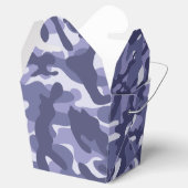 Lila Marine Camouflage Geschenkschachtel (Geöffnet)
