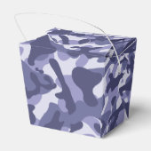 Lila Marine Camouflage Geschenkschachtel (Rückseite)