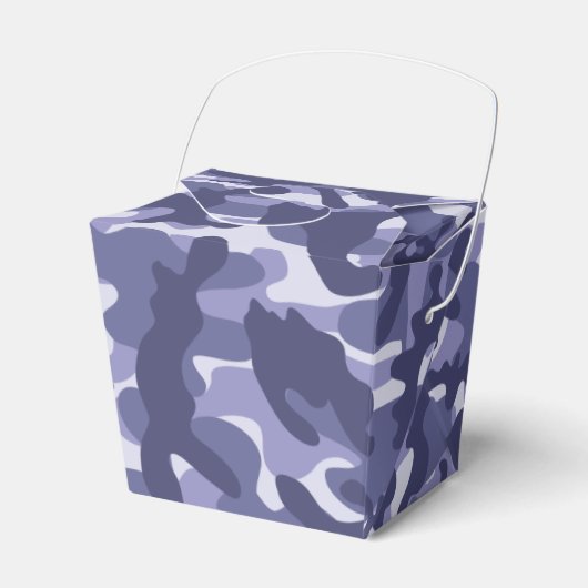Lila Marine Camouflage Geschenkschachtel (Vorderseite)