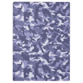Lila Marine Camouflage Klemmbrett (Rückseite)