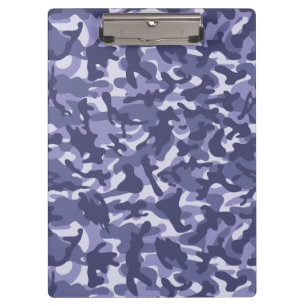 Lila Marine Camouflage Klemmbrett