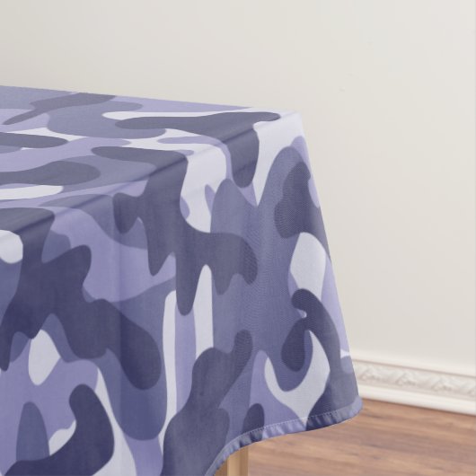 Lila Marine Camouflage Tischdecke (Beispiel)