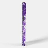 Lila Marmor Case-Mate iPhone Hülle (Rückseite / Rechts)