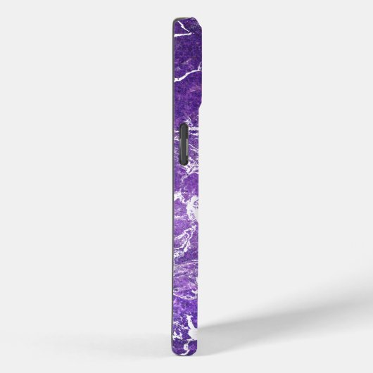 Lila Marmor Case-Mate iPhone Hülle (Rückseite / Rechts)