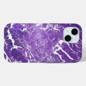 Lila Marmor Case-Mate iPhone Hülle (Rückseite (Horizontal))
