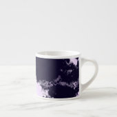 Lila Marmor Espressotasse (Rechts)