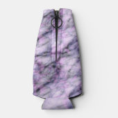 Lila Marmor Flaschenkühler (Rückseite)