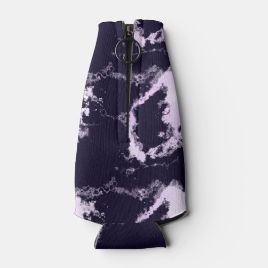 Lila Marmor Flaschenkühler (Rückseite)