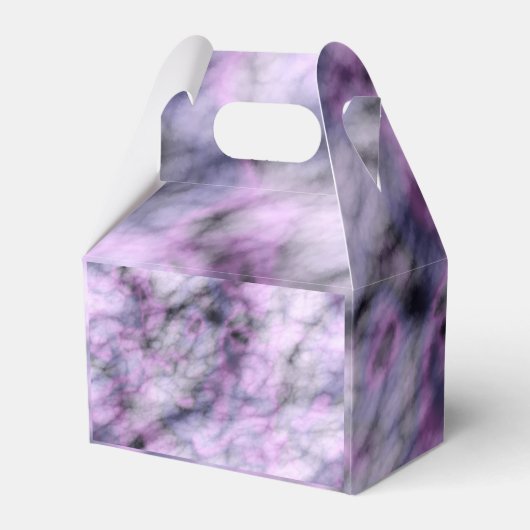 Lila Marmor Geschenkschachtel (Rückseite)
