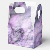 Lila Marmor Geschenkschachtel (Geöffnet)