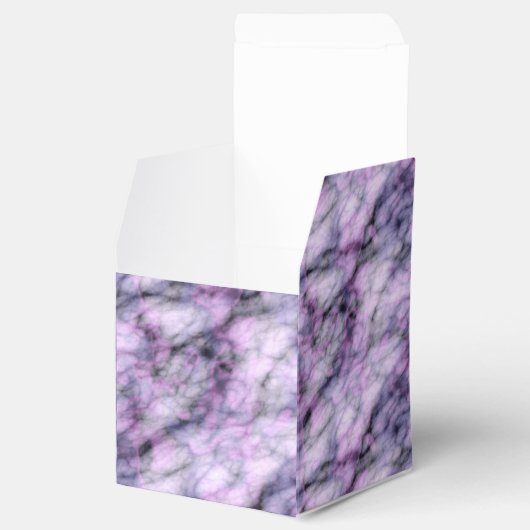 Lila Marmor Geschenkschachtel (Geöffnet)