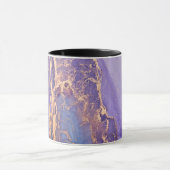 Lila Marmor Kaffeetasse (Zentrum)