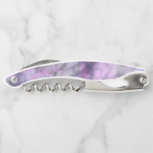 Lila Marmor Kellnermesser (Rückseite)