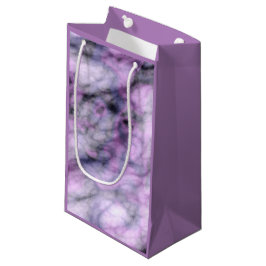 Lila Marmor Kleine Geschenktüte