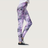 Lila Marmor Leggings (Rechts)