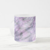 Lila Marmor Mattglastasse (Vorderseite Links)