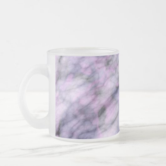 Lila Marmor Mattglastasse (Links)