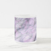 Lila Marmor Mattglastasse (Mittel)