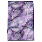 Lila Marmor Mittlere Geschenktüte (Vorderseite)