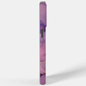 Lila Marmordruck Case-Mate iPhone Hülle (Rückseite / Rechts)