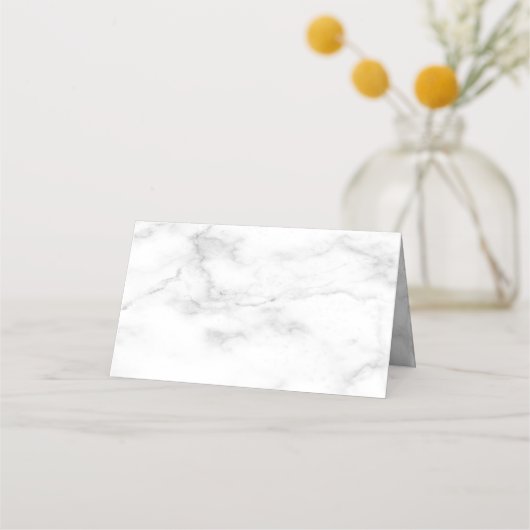 Lila Marmorflor aus geometrischem Plum Platzkarte (Rückseite)