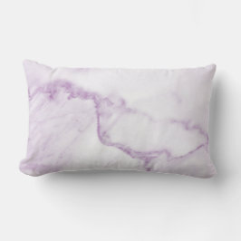 Lila Marmorkissen Lendenkissen