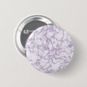 Lila Marmormuster Button (Vorne & Hinten)