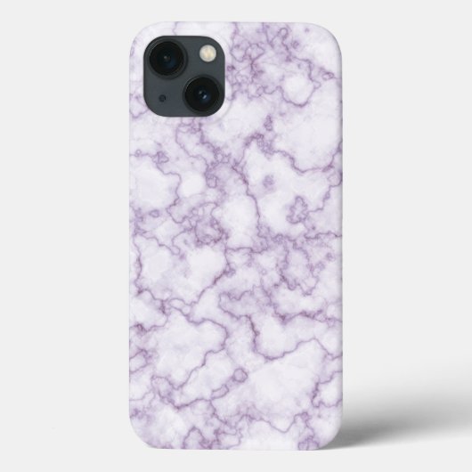 Lila Marmormuster Case-Mate iPhone Hülle (Rückseite)