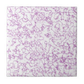 Lila Marmormuster Fliese (Vorderseite)