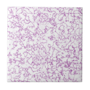Lila Marmormuster Fliese