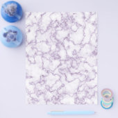 Lila Marmormuster Flyer (Einzeln)