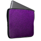 Lila Marmormuster Laptopschutzhülle (Vorne Rechts)