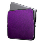 Lila Marmormuster Laptopschutzhülle (Vorderseite Links)