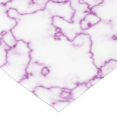 Lila Marmormuster Tischdecke (Schrägansicht)