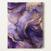 Lila Marmorplaner Planer (Rückseite)