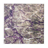 Lila Marmorstein Fliese (Vorderseite)