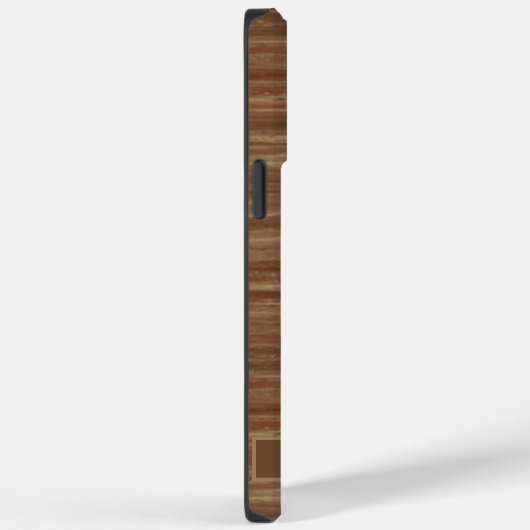 Lila Marmorstreifen in Beige-Tan Case-Mate iPhone Hülle (Rückseite / Rechts)