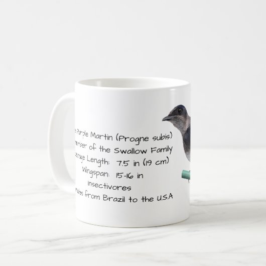 Lila Martin-Frau Kaffeetasse (Vorderseite Links)