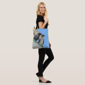 Lila Martin-Kameraden Tasche (Am Model)