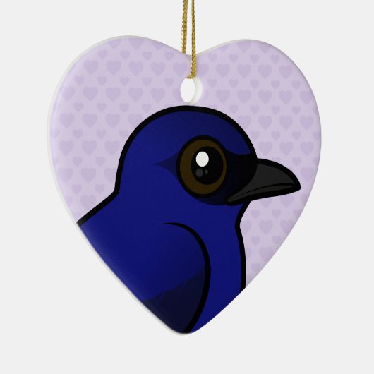 Lila Martin Keramik Ornament (Rechts)