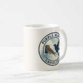 Lila Martin Landlord Nature Swallow Bird Gourds Kaffeetasse (VorderseiteRechts)