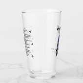 Lila Martin Most Gewollt Bird Glas (Rechts)