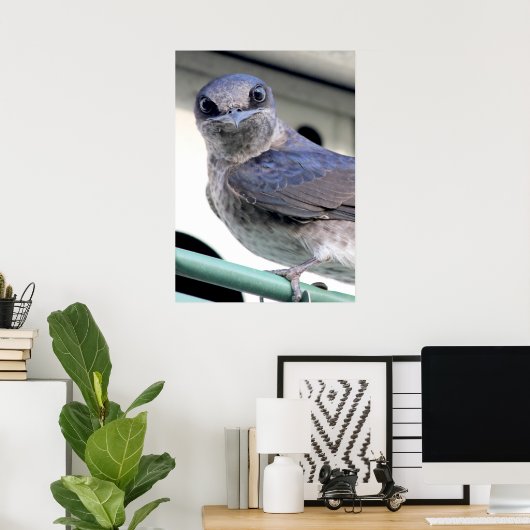 Lila Martin Poster (Heimbüro)