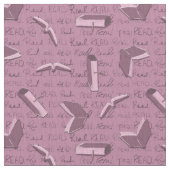 Lila Material für Bücher lesen Stoff (Nahaufnahme)