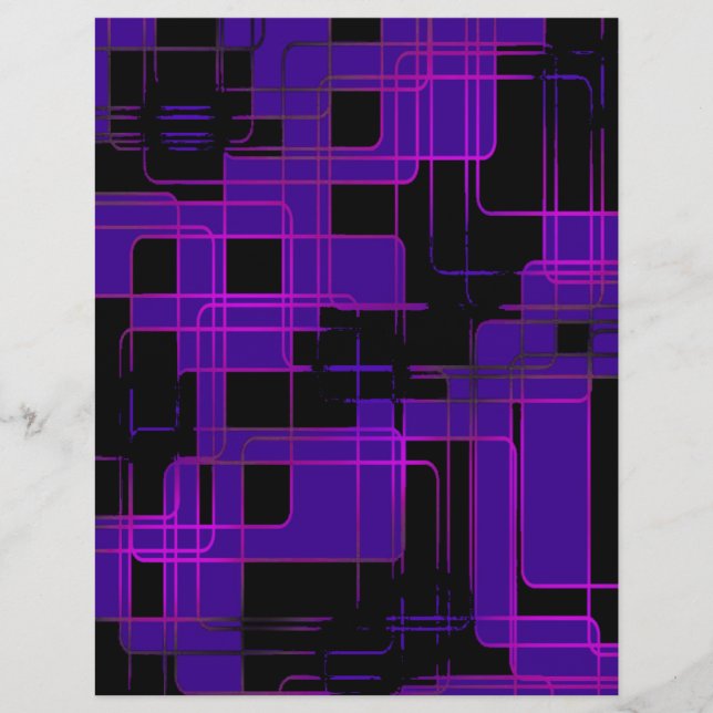 Lila Matrix (Vorderseite)
