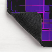 Lila Matrix-Mouse-Pad Mousepad (Ecke)