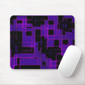 Lila Matrix-Mouse-Pad Mousepad (Mit Mouse)